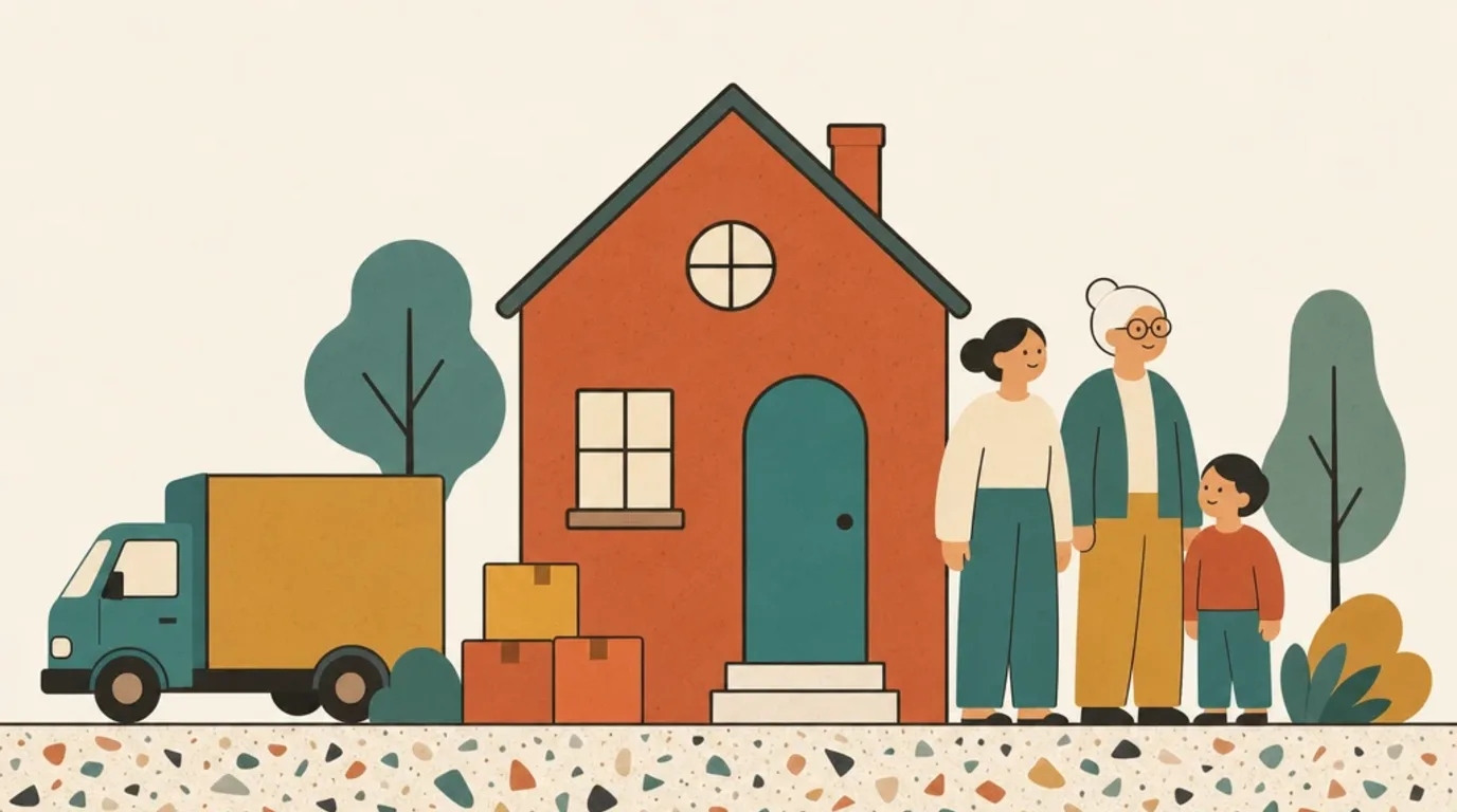 Moving a multigenerational family home in Hurstville or Kogarah: planning a move for three generations